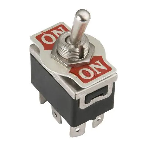 HADEX páčkový přepínač KN3(C)-202AP, ON-ON 2pol.250V/10A