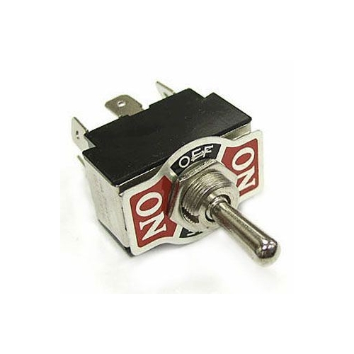 HADEX páčkový přepínač KN3(C)-223AP, (ON)-OFF-(ON) 2pol.250V/10A