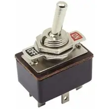 HADEX páčkový vypínač KN3-3, ON-ON 2pol.250V/2A