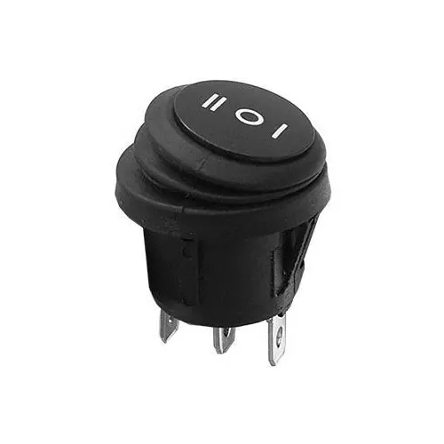 HADEX Vypínač kolébkový KCD1-5-103W, ON-OFF-ON 1pólová 250V