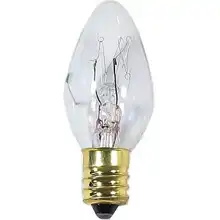 HADEX žárovka čirá svíčková 7W E12 240V 23x55mm
