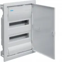 HAGER rozvodnice pod omítku VU24NC 28mod. IP30 plná dvířka bílá