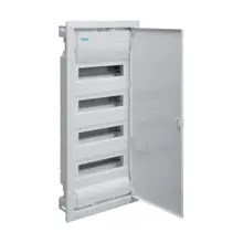 HAGER rozvodnice pod omítku VU48NE 56mod. IP30 plná dvířka bílá