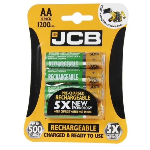 JCB baterie nabíjecí RTU 1200mAh AA/HR6 ;BL4