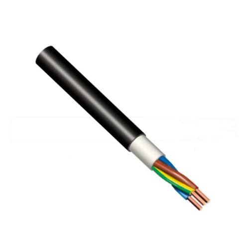 Kabel instalační CYKY-J 3x4mm ; kruh.100m