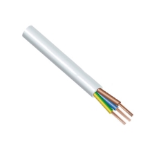 Kabel ohebný CYSY H05VV-F 3x2.5mm ; bílá