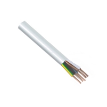 Kabel ohebný CYSY H05VV-F 5x1.5mm ; bílá
