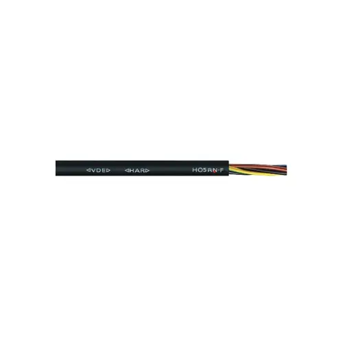 Kabel střední guma CGSG 3x1mm (C) H05RR-F ;černá