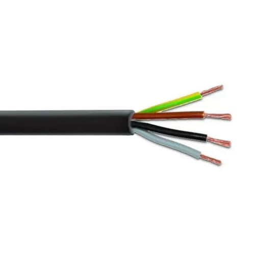 Kabel střední guma CGSG 4x1mm (B) H05RR-F ;černá