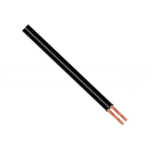 Kabel vodič.dvojlinka.nestíněná CYH 2x0.5mm ; černá/červená