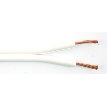 Kabel vodič.dvojlinka.nestíněná CYH 2x1mm ; bílá/bílá