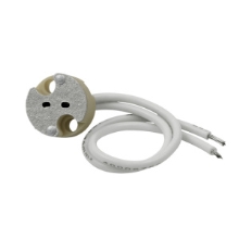 KANLUX konektor (patice) keram.pro hal.žárovky G5.3 kulatý ;Kód:72109