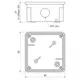 KOPOS krabice na omítku 8101 95x95x50mm IP54 ;šedá