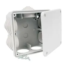 KOPOS krabice na omítku s průchodkami 8110 117x117x42