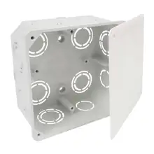 KOPOS krabice pod omítku odbočná KO 100 107x107x50mm s víčkem