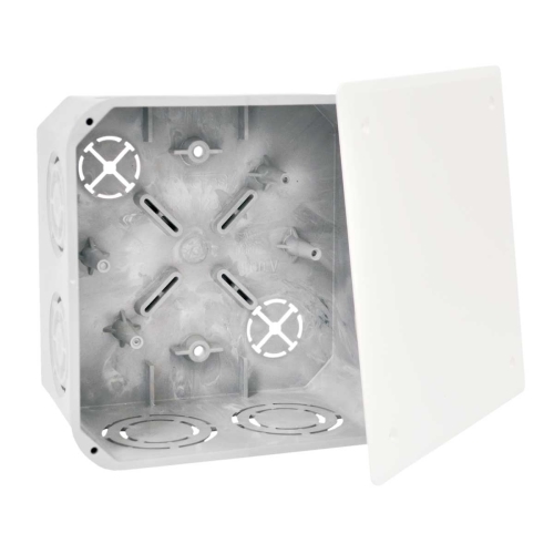 KOPOS krabice pod omítku odbočná KO 125 134x134x72.5mm s víčkem