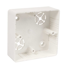 KOPOS lištová krabice (Classic) LK 80x28R/1 81x81x28mm oble rohy