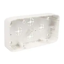 KOPOS lištová krabice (Tango) 2-nás LK 80x28 2T 151x80x28mm oble rohy