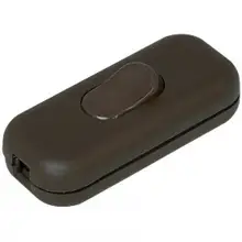 KOPP vypínač.mezišňůrový 1P hnedypruchozí/2A