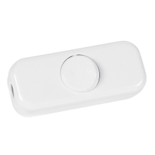 KOPP vypínač mezišňůrový 2-pólová 1936.0100.8 10A/250V ;bílá