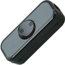 KOPP vypínač mezišňůrový 2-pólová 1936.0500.2 10A/250V ;černá