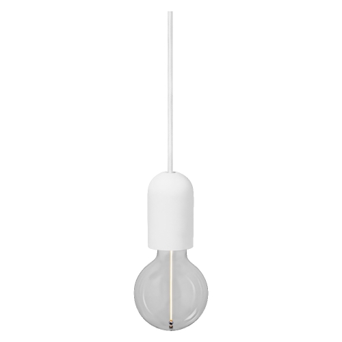 LEDVANCE 1906 PENDULUM ROUND PLASTER E27 WT