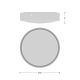 LEDVANCE BLKH RD SEN 250 P 10W CPS BK