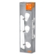 LEDVANCE bodové svítidlo PEAR 3x4.3W GU10 630lm/827/36° 30Y IP20 ; bílá˙