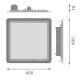 LEDVANCE CANOPY COMP V 145W 840 IP66 DIM    LEDV