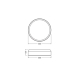 LEDVANCE DECOR BAMBOO PAPER CLG 500 28W 830 LEDV