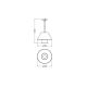 LEDVANCE DECOR BAMBOO PAPER HUT PEND 280 E27LEDV