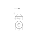 LEDVANCE DECOR BAMBOO PAPER HUT PEND 400 E27LEDV