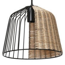 LEDVANCE DECOR CAGE BELL PENDANT E27 BK     LEDV