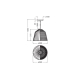 LEDVANCE DECOR CAGE BELL PENDANT E27 BK     LEDV