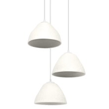 LEDVANCE DECOR CAMEL BELL PENDANT 3XE14 WT  LEDV