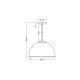 LEDVANCE DECOR CAMEL BELL PENDANT E27 WT    LEDV