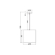 LEDVANCE DECOR CARDBOARD CYLINDER PEND E27  LEDV