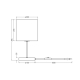 LEDVANCE DECOR CARDBOARD CYLINDER TABLE E27 LEDV