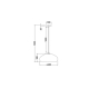 LEDVANCE DECOR CARDBOARD DROP PENDANT E27   LEDV