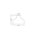 LEDVANCE DECOR CARDBOARD HAT CEILING  E27   LEDV