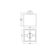 LEDVANCE DECOR CARDBOARD SQUARE CEILING E27 LEDV