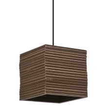 LEDVANCE DECOR CARDBOARD SQUARE PENDANT E27 LEDV
