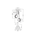 LEDVANCE DECOR CIRCLE 3XPEND PL 20W CLICKCCTLEDV
