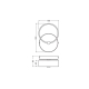 LEDVANCE DECOR CIRCLE WALL 8W CLICKCCT      LEDV