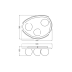 LEDVANCE DECOR CLAY NEST CLG 3XG9 BR        LEDV