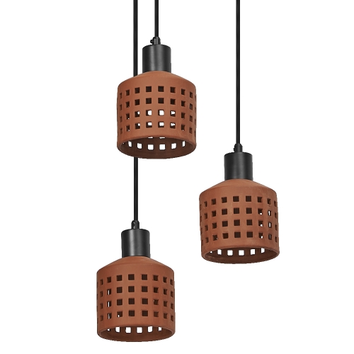 LEDVANCE DECOR CLAY WINDOWS PEND PL 3XE27   LEDV
