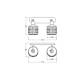 LEDVANCE DECOR CLAY WINDOWS WALL 2XE27      LEDV