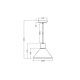LEDVANCE DECOR CONCRETE WOOD PEND 220 E27DG LEDV