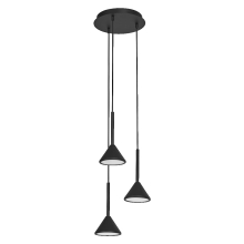 LEDVANCE DECOR FUJI 3XPENDANT PL 13W 930 BK LEDV