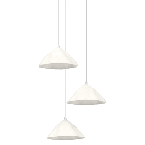 LEDVANCE DECOR LOTUS LEAF PENDANT 3XE14 WT  LEDV